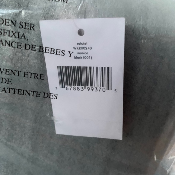 NWT Kate Spade genuine leather satchel black - Picture 4 of 6